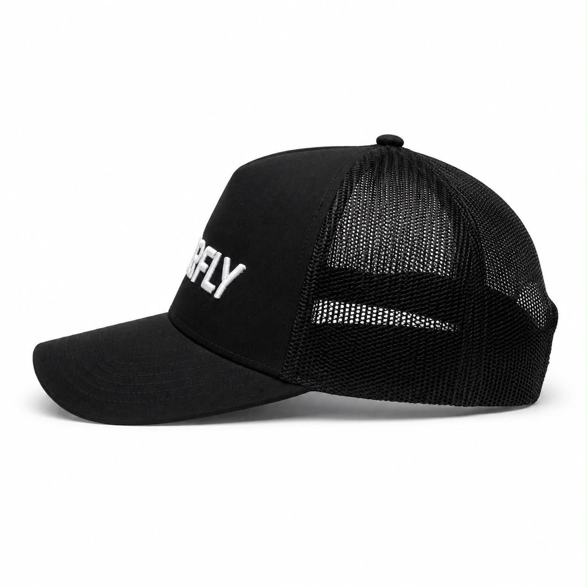 Black FR3FLY Suede Cap