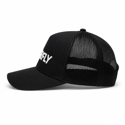 Black FR3FLY Suede Cap