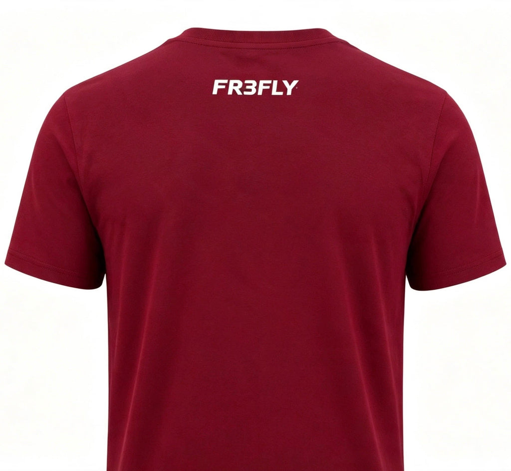 FR3FLY Burgundy T-Shirt