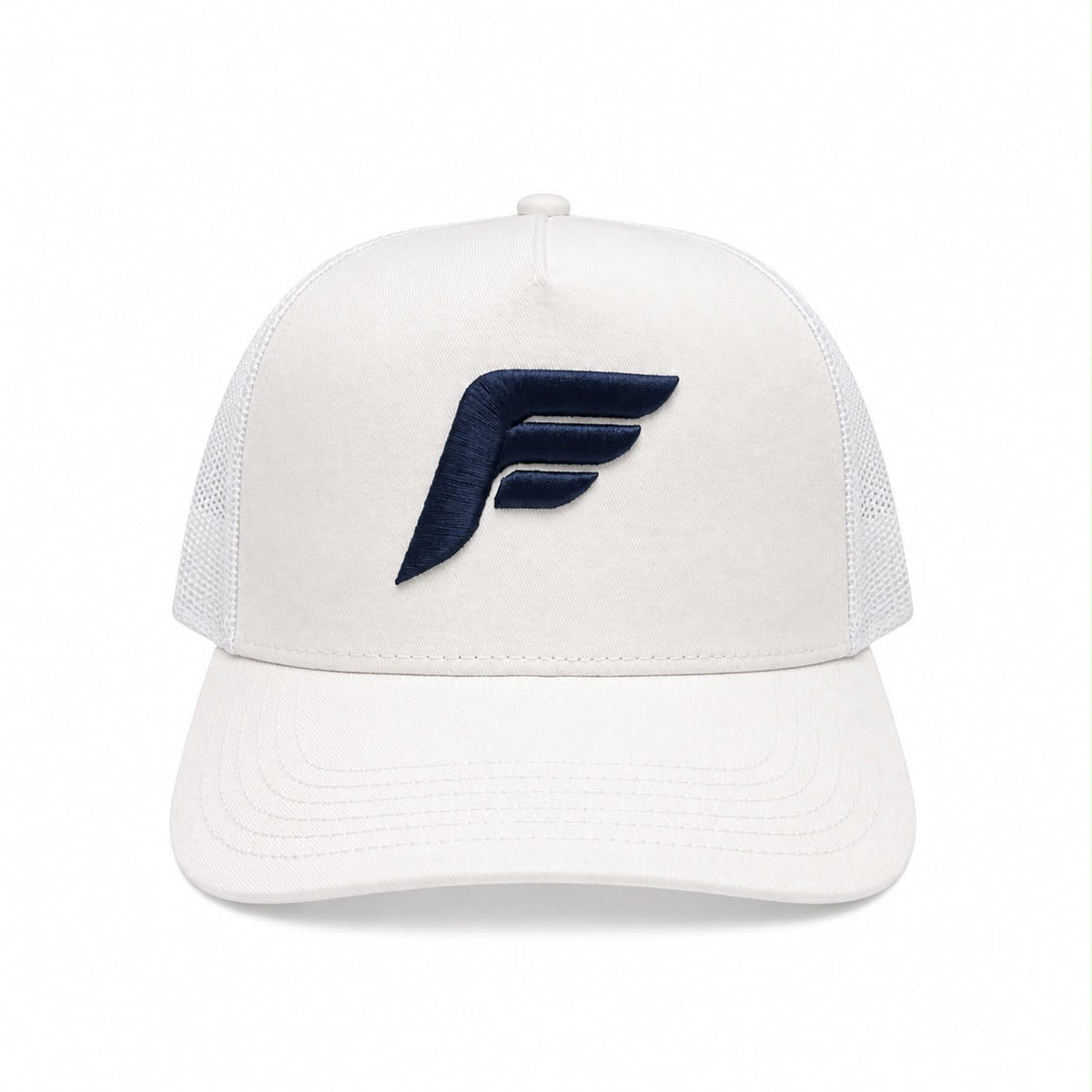 White/Navy cap