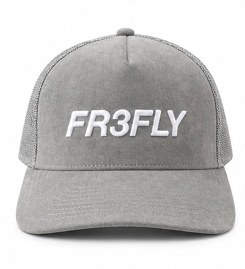 Grey FR3FLY Suede Cap