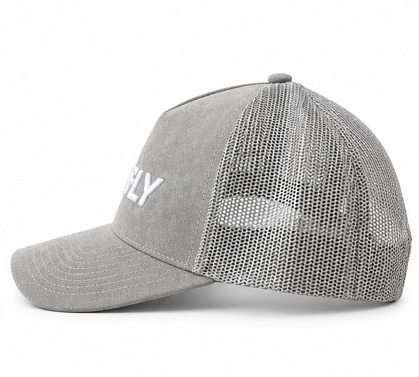 Grey FR3FLY Suede Cap