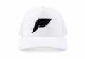 White/Black cap