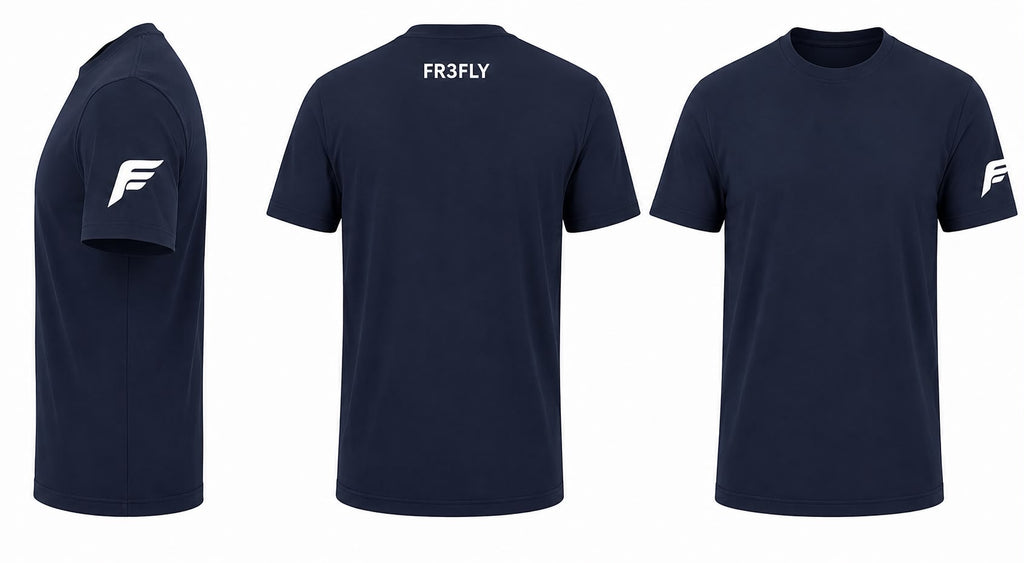 FR3FLY Navy T-Shirt